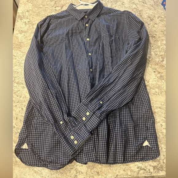 John Varvatos Star USA Plaid Cotton Button Down Shirt XXL - Picture 5 of 10